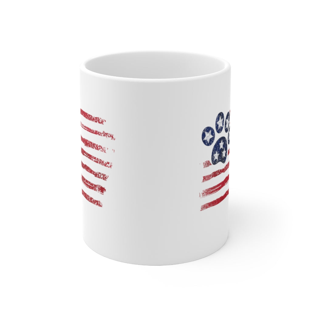 America & Dog Mug