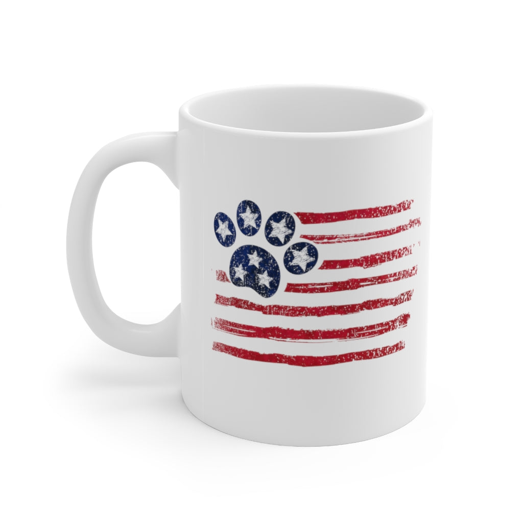 America & Dog Mug