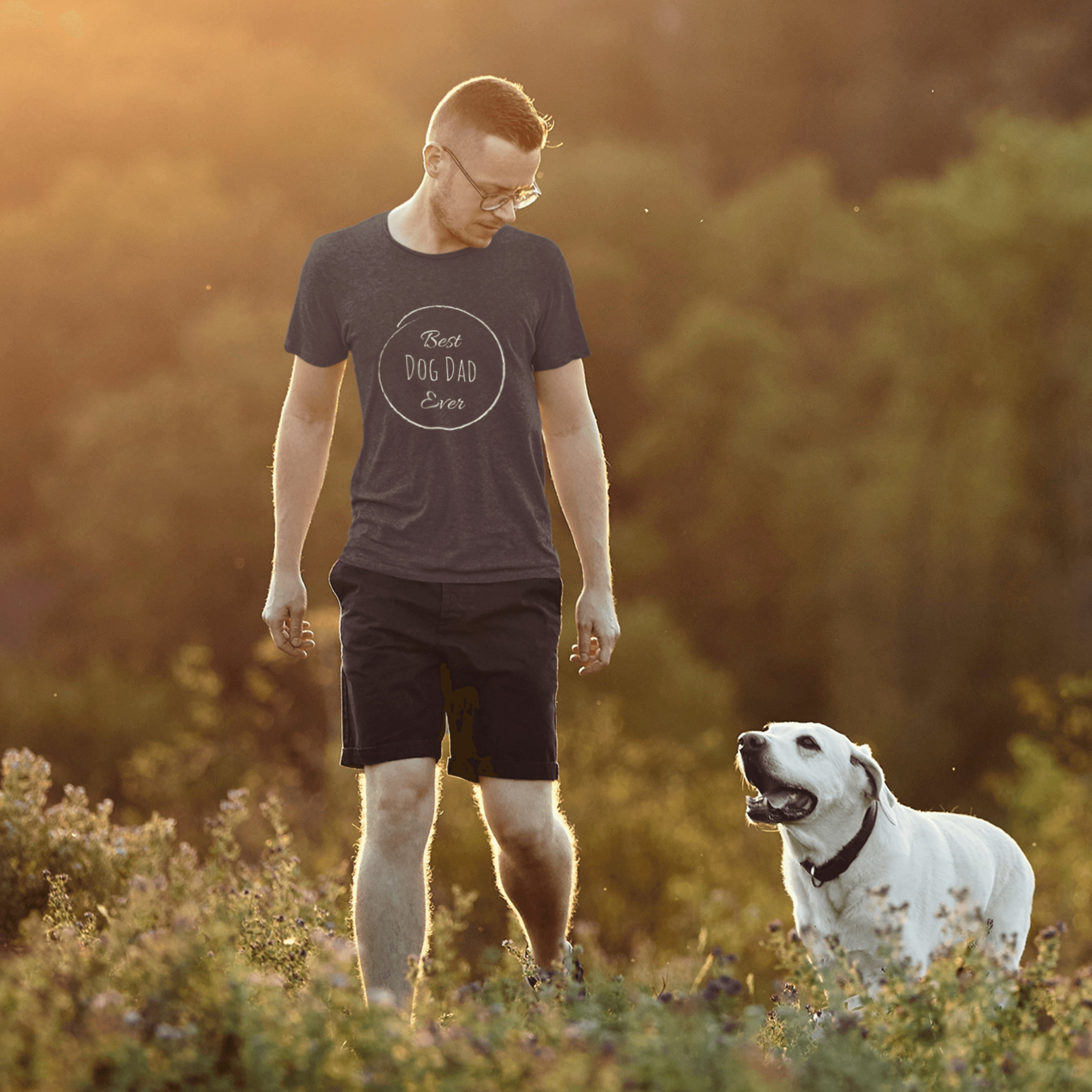 Best Dog Dad Ever (Unisex Tee) - DoggoAppreciation