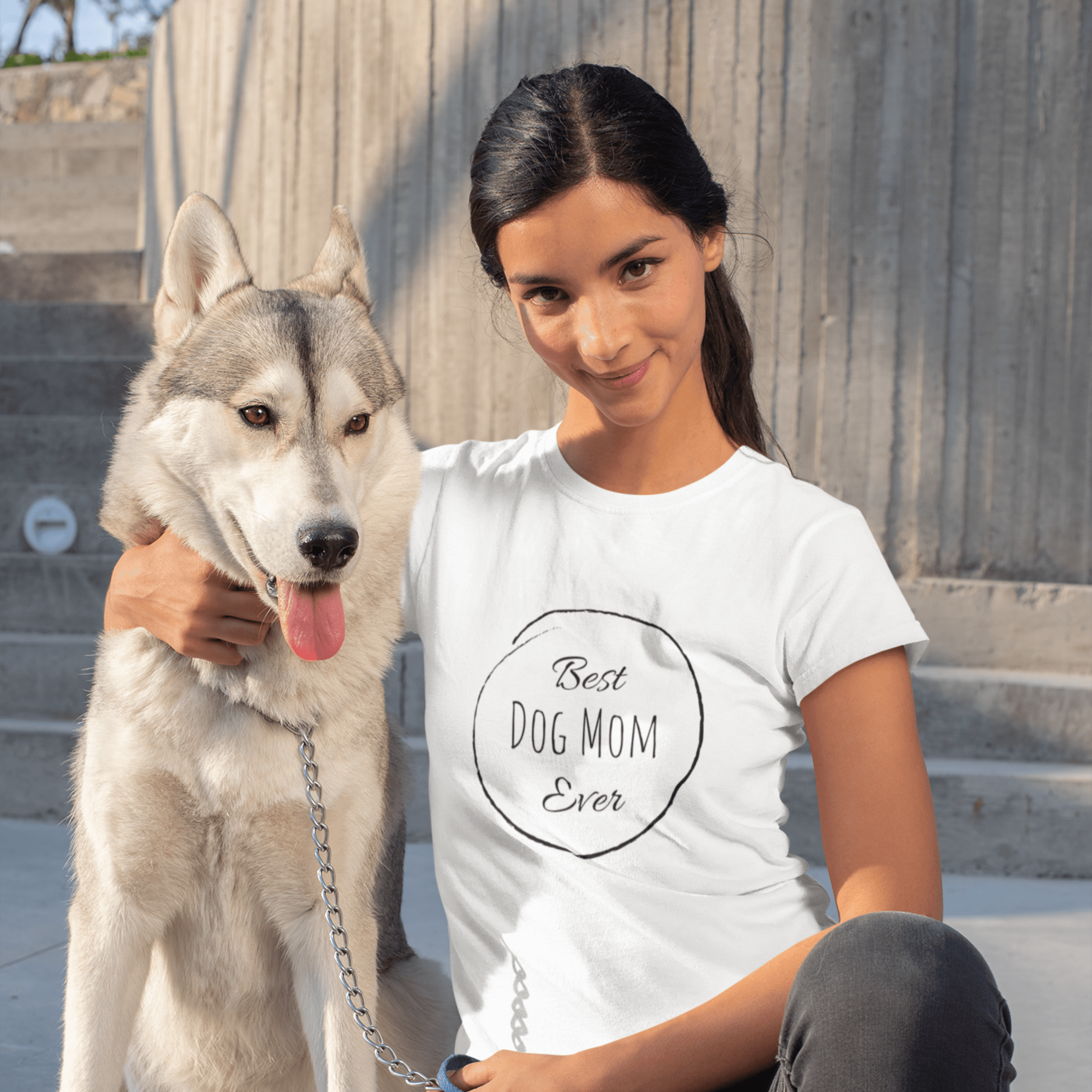 Best Dog Mom Ever (Unisex Tee) - DoggoAppreciation